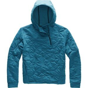 The North Face Womens Sz L Get Out There Hoodie Jacket 1/4 Zip Pullover 2019 EUC